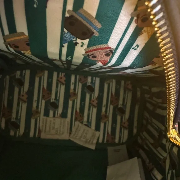 NWT Disney Parks Loungefly Dapper Dans Pop Mini Backpack Main Street Railway - Picture 8 of 11